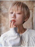 大人可愛い20代30代40代ひし形小顔丸みマッシュショート