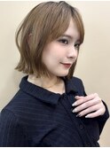 >>パツっとボブカット 外ハネ♪