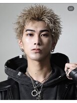 アストラ(ASTRA) MEN’S HAIR/波巻きツイストスパイラル/リバースセンターパート