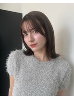 ロンドアヴァントゥス 池袋(Lond aventus)&nbsp;韓国レイヤー/韓国風/ボブ/髪質改善/黒髪/ブリーチなし〔池袋〕