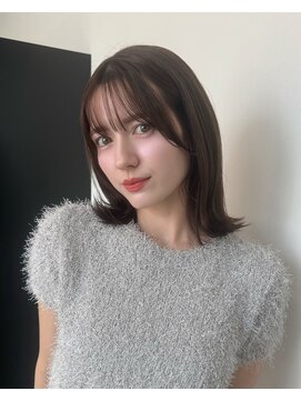 ロンドアヴァントゥス 池袋(Lond aventus) 韓国レイヤー/韓国風/ボブ/髪質改善/黒髪/ブリーチなし〔池袋〕