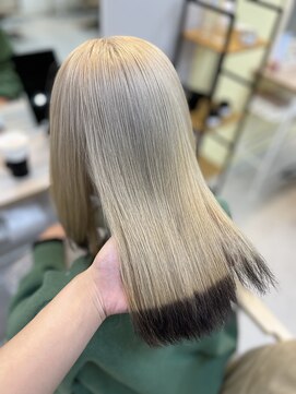 ランプ 柏(Lamp) ホワイトミルクティー×エンドカラー