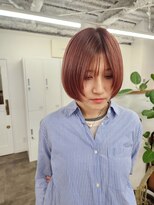 シー 自由が丘(sii.)&nbsp;ピンクベージュ/ミニボブ/暖色カラー
