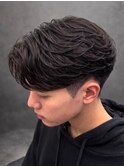 《毛流れフェザーパーマ》清潔感抜群のヘアスタイル