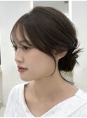韓国レイヤー　顔まわり　前髪　栄