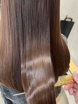 ノット(knot)の写真/圧倒的【ツヤ】最高級髪質改善！日々のお手入れの時間半減！