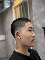 メグロバーバーショップロッポンギ 目黒六(MEGURO BARBER SHOP 6PPONGI) バズカット/buzzcut/フェードカット