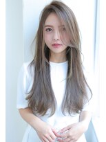 ロゼ 甲子園口(Rose)&nbsp;【Rose/甲子園口】グレージュストレート＿透明感ロング★