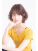 【トレンドヘア】くびれショートボブ