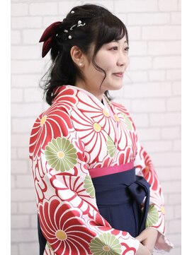 ヘアメイク アヴァロン 橋本店(HAIR MAKE Avalon) 【Avalon橋本】編み込みmixハーフ［橋本/橋本駅］