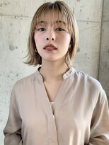 エムクランメイクス 原宿 表参道(m.clan MAKE'S)&nbsp;大人かわいい シアベージュ ことりベージュ 小顔カット 前髪