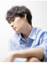 サンズ(SUNS)&nbsp;マッシュショート×ソフトツイストパーマ