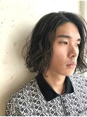 ハイライトパーマロング