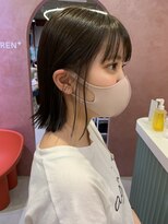 ローレンジウ(LOREN JU)&nbsp;名駅/名古屋駅/学割U24/レイヤーカット/オージュア/ダブルカラー