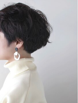 パープル 自由が丘(purple) 小顔に見えるヘア/オリーブグレー／ココアベージュ[自由が丘]