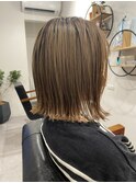 切りっぱなしボブ