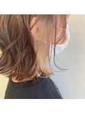 inner beige × natural brown