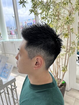 タブー 岐阜店(TABOO) モヒカンショート　刈り上げ4mm