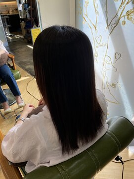 アメリ エ ギャルソン 門前仲町店(amelie et garcon) 髪質改善/アッシュブラック＠30代40代50代　[amelie門前仲町]