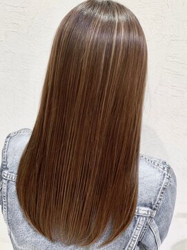 ハクバイジェービー 稲毛(hak by jb) 前髪/マチルダボブ/ピンクベージュ/インナーグレージュ[稲毛駅]