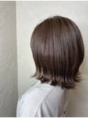 伸ばしかけに！！外はねナチュラルボブ！
