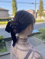 ローハ アゲオ(Lowha -ageo-)&nbsp;リボン風アップヘア