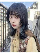 ジーナ(XENA)&nbsp;ウルフカット×レイヤーカット×インナーカラー(渋谷)