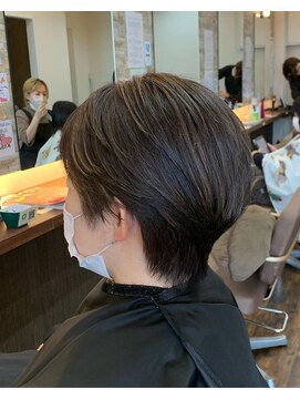 エスケーリバース(SK re:birth) ハイライトを使った白髪ぼかし/30代/40代/50代/南区