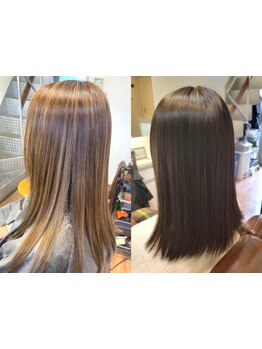 【兵庫/神戸】マンツーマンのプライベートサロンで艶感溢れる美髪に♪カラーやパーマとの相性も◎