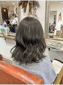 透明感オリーブグレージュ..~**.