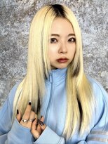 エルバイイエローコーン(ell by YELLOW CORN)&nbsp;レイヤーカット/シールエクステ/デザインカラー/ハイトーン