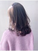 美髪ミディアムくびれヘア顔周りレイヤー_ba323642