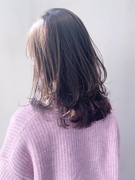 シオン(shion) 美髪ミディアムくびれヘア顔周りレイヤー_ba323642