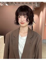 ニカ(NICA)&nbsp;【NICA】ボブ×ニュアンスパーマ