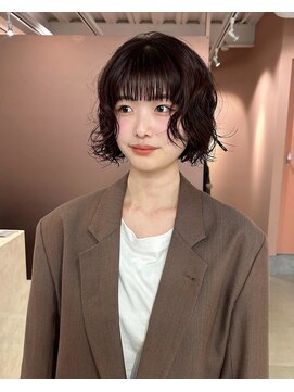 ニカ(NICA) 【NICA】ボブ×ニュアンスパーマ