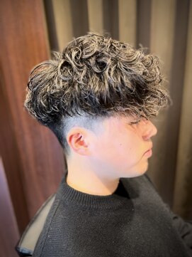 ヒロギンザ 六本木店(HIRO GINZA) スペインカール×ナチュラルフェード