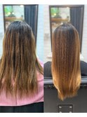 湿気で広がる髪、sinsストレートで髪のストレス0に！