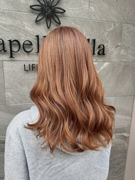 カぺリベラ テラス Capelli bella TERRACE ほんのりピンクベージュ