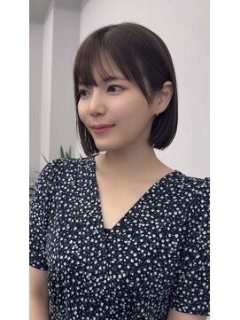 サンド 鹿児島中央(sand) ボブ/韓国ボブ/タッセルボブ/イメチェン/似合わせカット]