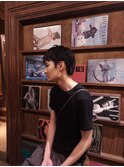 メンズのセイムレイヤーショート