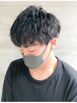 アース 菊名店(HAIR&MAKE EARTH) "マッシュベースツイスパ /束感スパイラルパーマ"