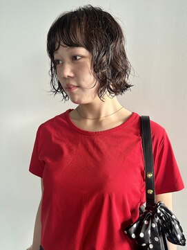 イシュー(issue) ボブ/デジタルパーマ/ニュアンス