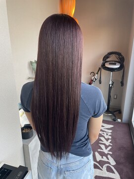 コレットヘア(Colette hair) 【Ayako】パープルレッド×ロング