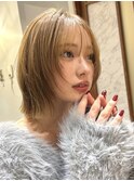 トレンドのレイヤーボブ/顔まわりレイヤー/大阪/心斎橋/南船場