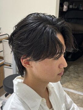 バース 梅田中崎町店(BIRTH) ニュアンスパーマフェザーパーマセンターパート