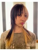 【Haco+】Shiho_セクションカラー_ブリーチ
