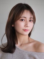 コア銀座メゾン(COA GINZA Maison)&nbsp;髪質改善レイヤーカット前髪カット顔周りレイヤー暗めカラー銀座