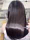 ヘアデザインカーム(hair design calm)の写真/ダメージを最小限に抑えた施術で自然な柔らかさのストレートが叶う♪理想のサラ艶髪は[ｃａｌｍ]で☆