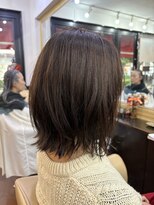 シャンプーボーイアネックス(SHAMPOO BOY Annex)&nbsp;ミディアムレイヤーボブby ERINA