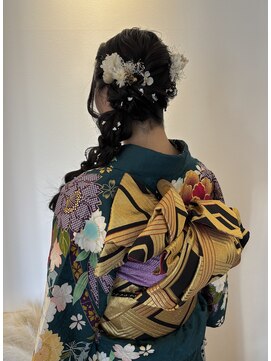 ランヂィコーン(Longicorn) 成人式ヘアセット